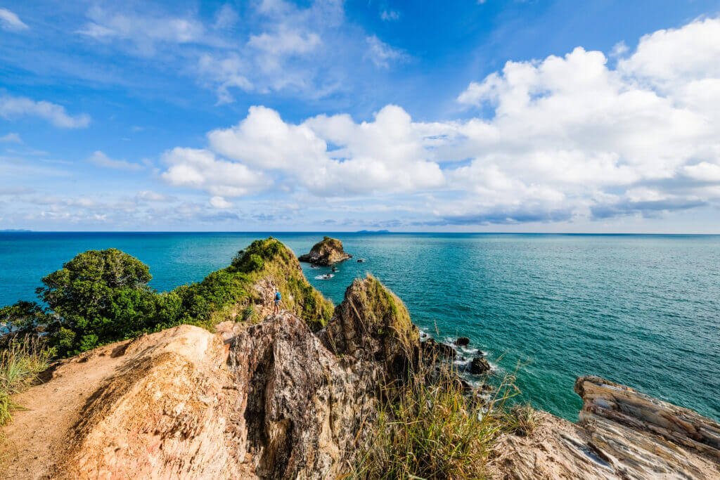 Not as crowded with tourists as the neighboring islands, Ko Lanta has its hotels and bars and shops to entertain and accommodate you