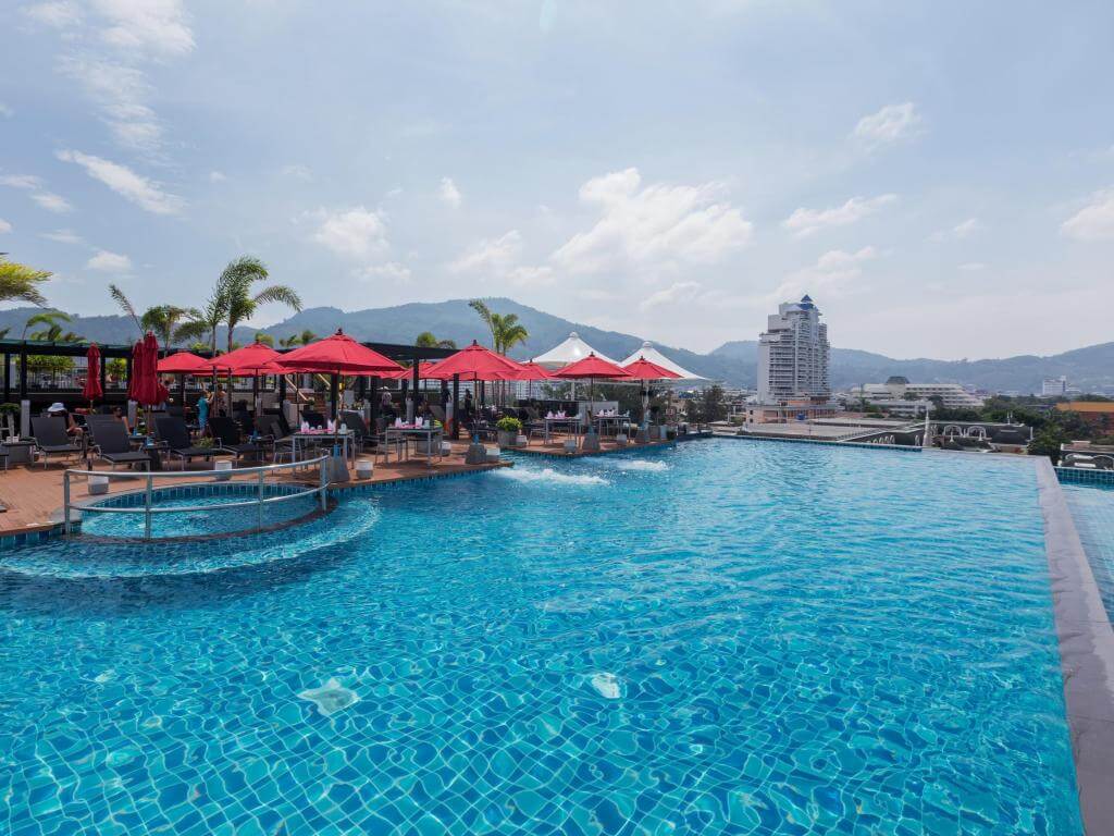 the charm resort phuket | The charm resort phuket patong | Infinity edge pool | outdoor pool